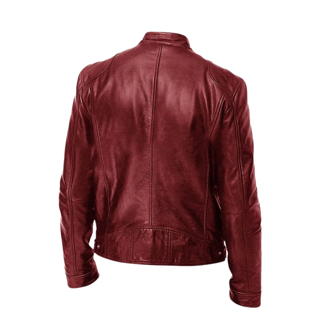 Alvin - Casual Leren Jack