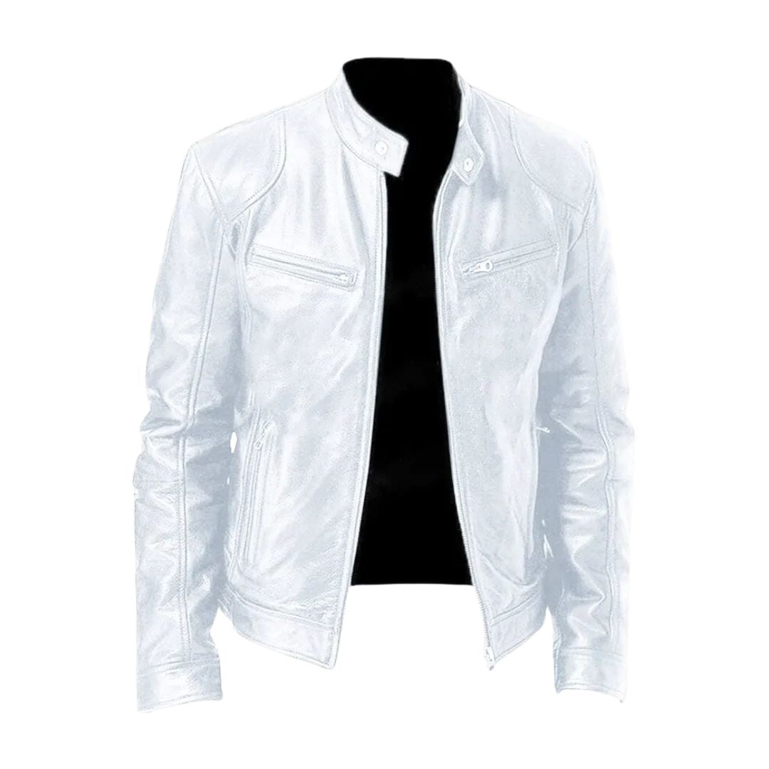 Alvin - Casual Leren Jack