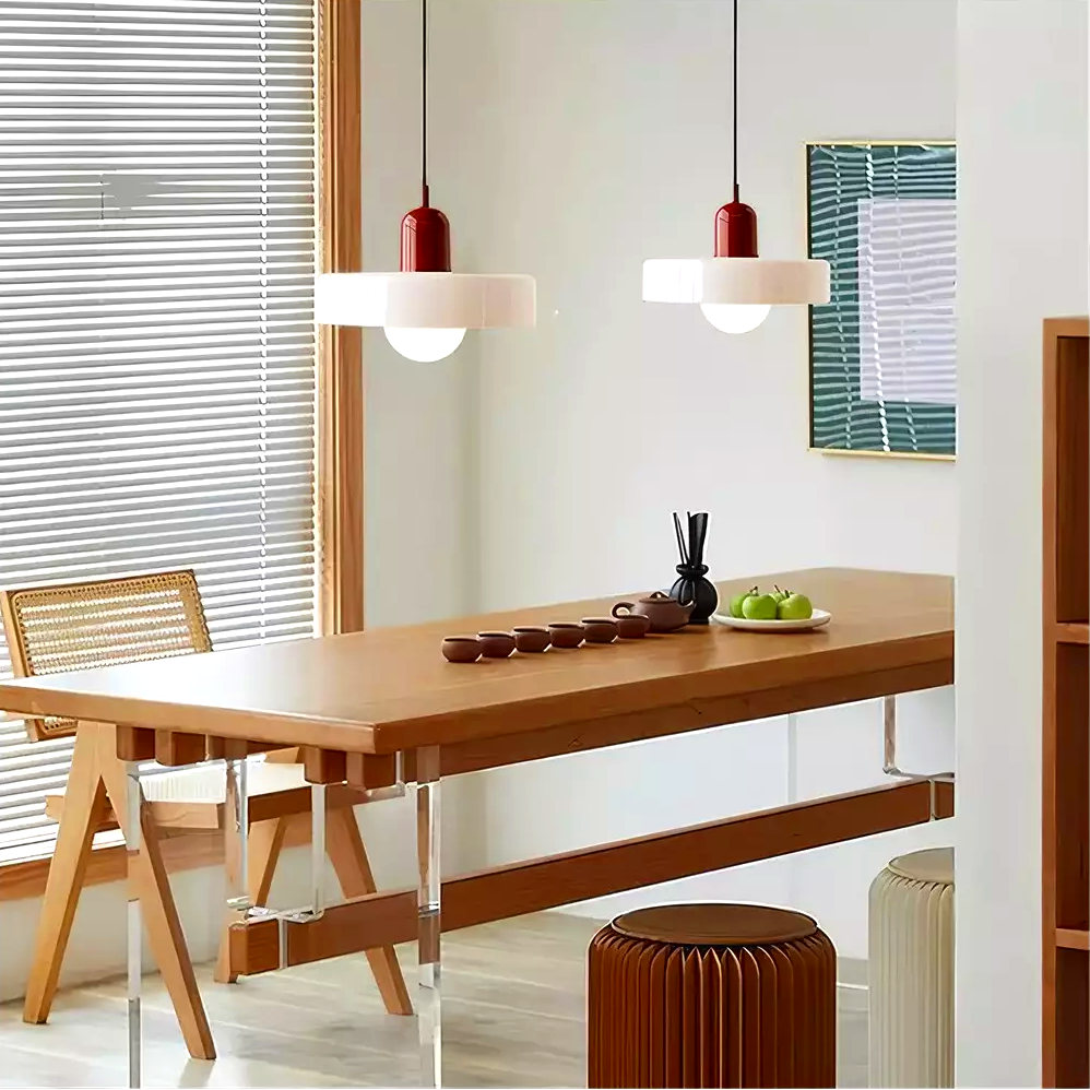 Glarefusion Moderne Bauhaus Glazen LED Hanglamp