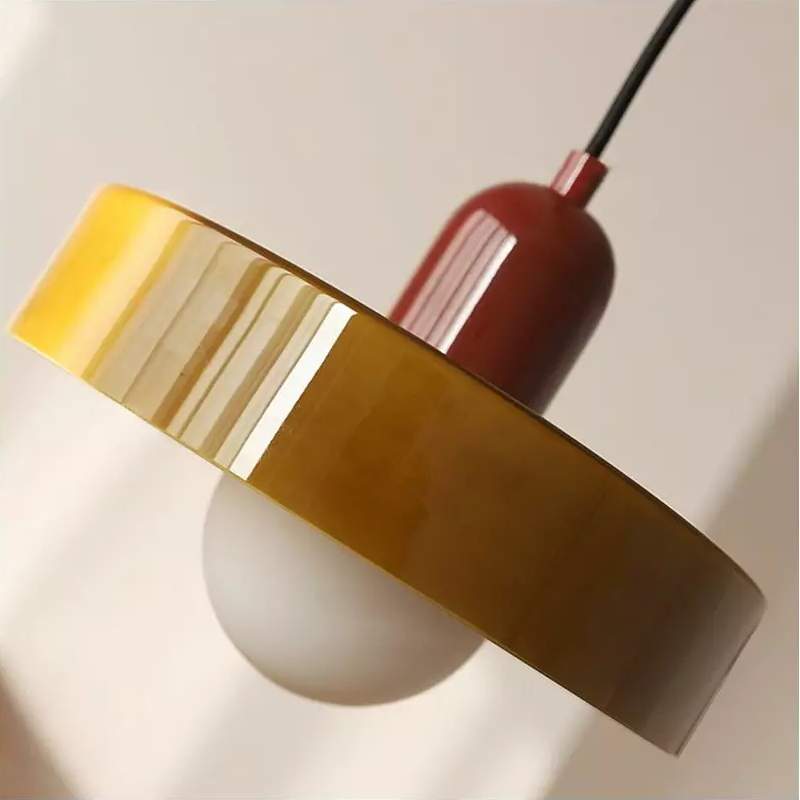 Glarefusion Moderne Bauhaus Glazen LED Hanglamp