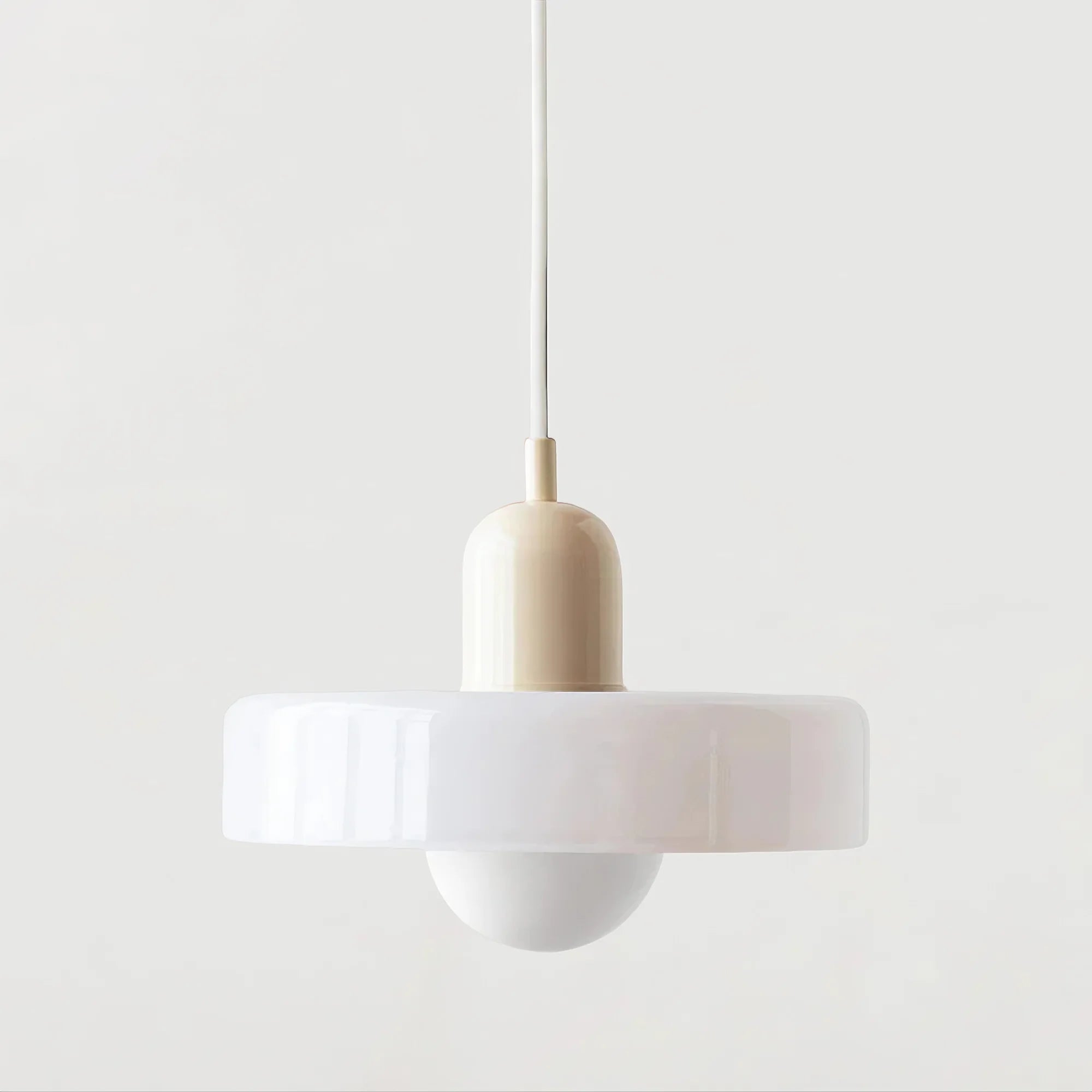 Glarefusion Moderne Bauhaus Glazen LED Hanglamp