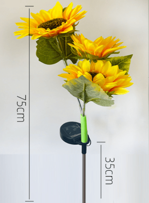 FloralGlow - Zonne-energie LED-zonnebloem tuinverlichting