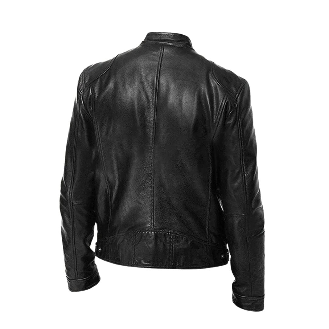 Alvin - Casual Leren Jack