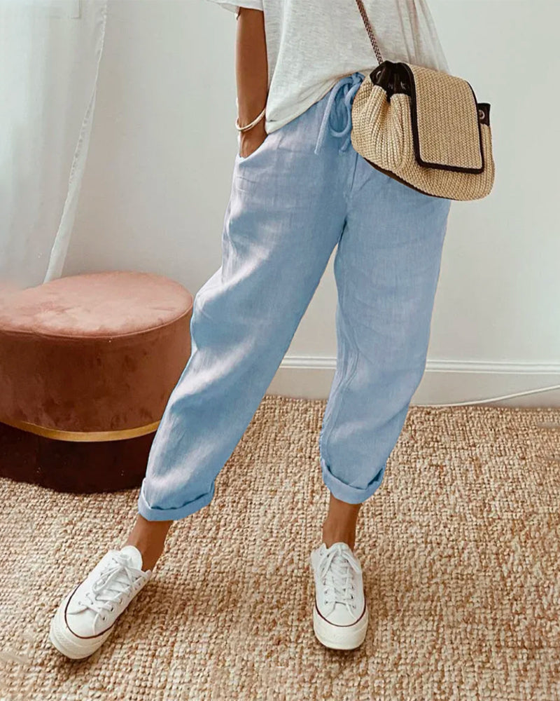 Linnen Broek – Ademend, Casual & Elegant