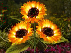 FloralGlow - Zonne-energie LED-zonnebloem tuinverlichting