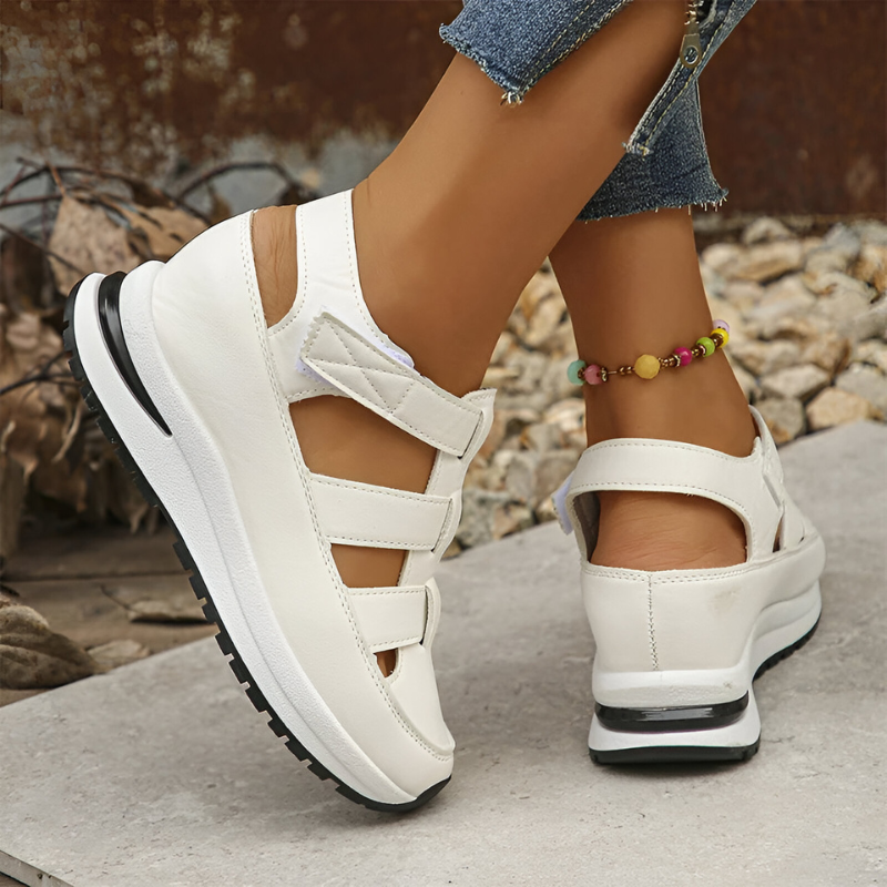 Sigrid™ | Stijlvolle Orthopedische Klittenbandsandalen