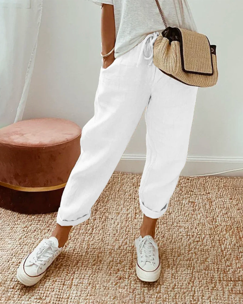 Linnen Broek – Ademend, Casual & Elegant