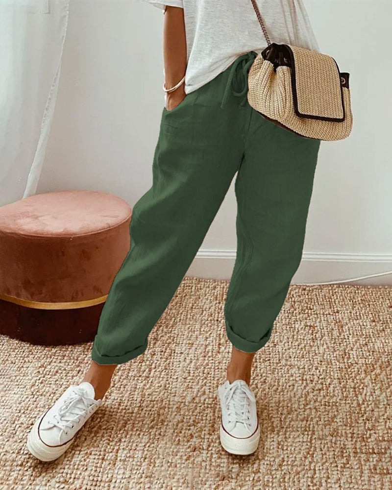 Linnen Broek – Ademend, Casual & Elegant