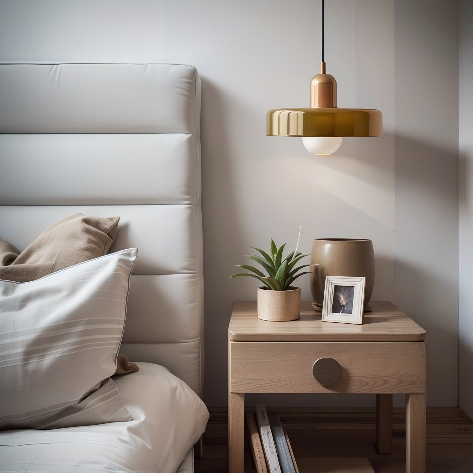 Glarefusion Moderne Bauhaus Glazen LED Hanglamp