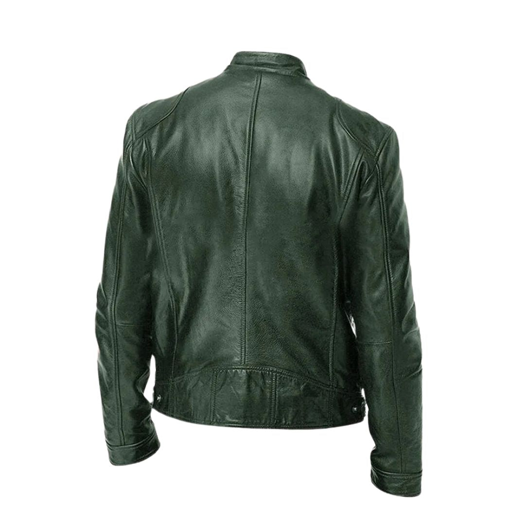 Alvin - Casual Leren Jack