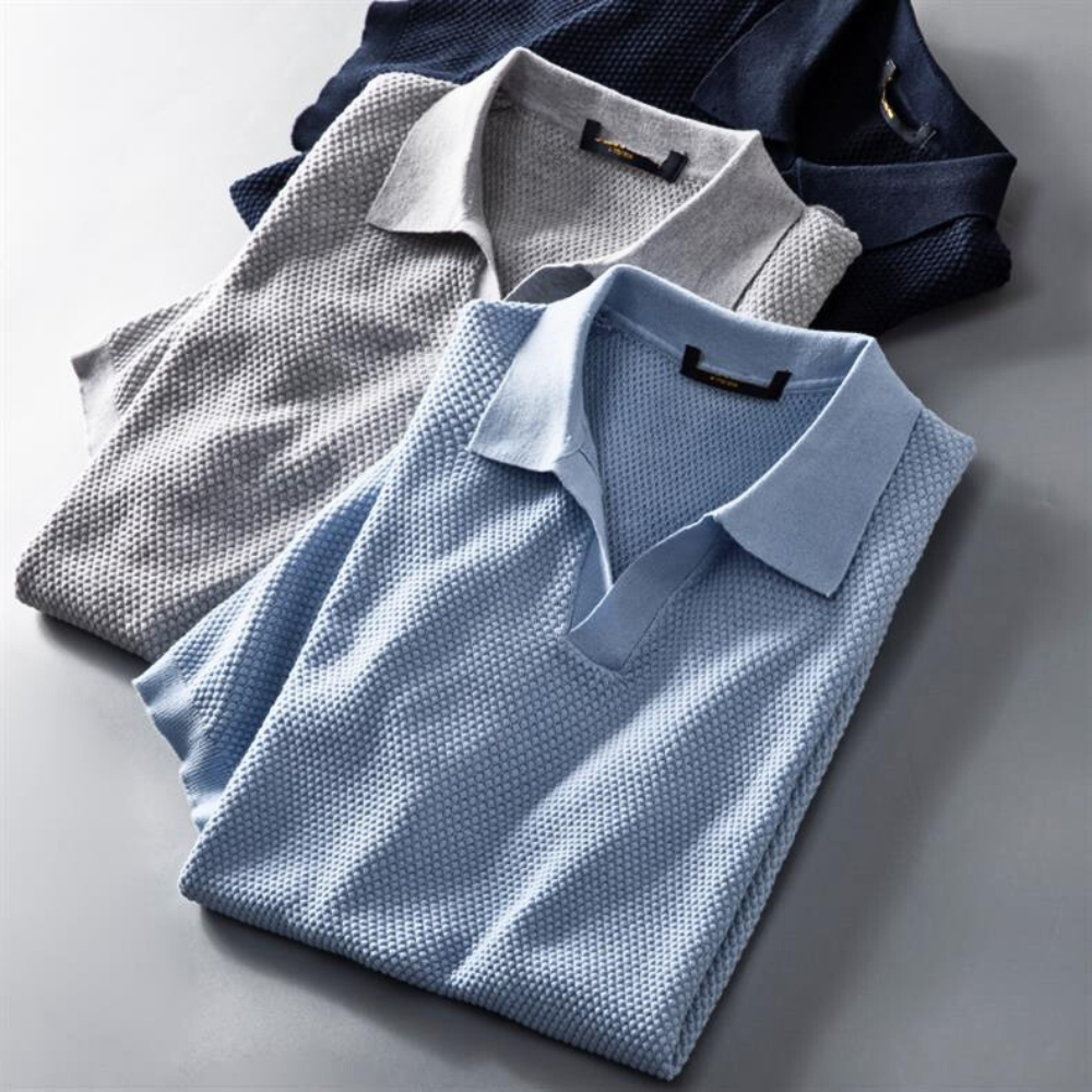 Kujtim - Poloshirt met Korte Mouwen