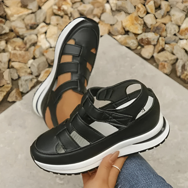 Sigrid™ | Stijlvolle Orthopedische Klittenbandsandalen