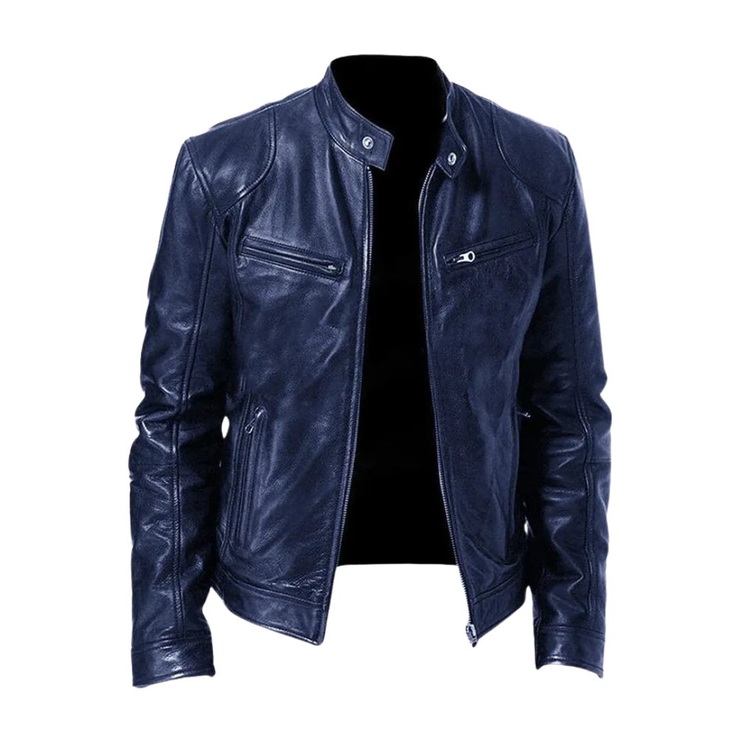 Alvin - Casual Leren Jack
