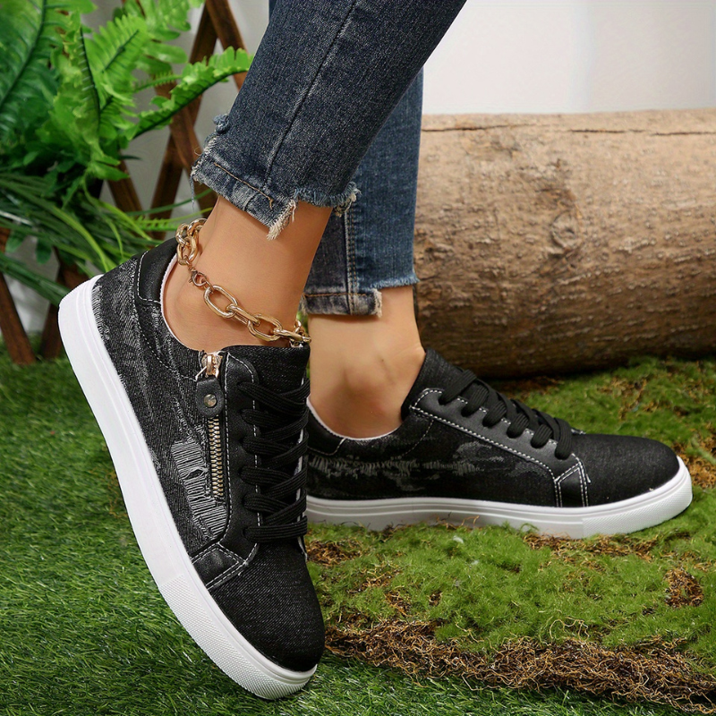 Jade™ | Orthopedische Schoenen met spijkerstof
