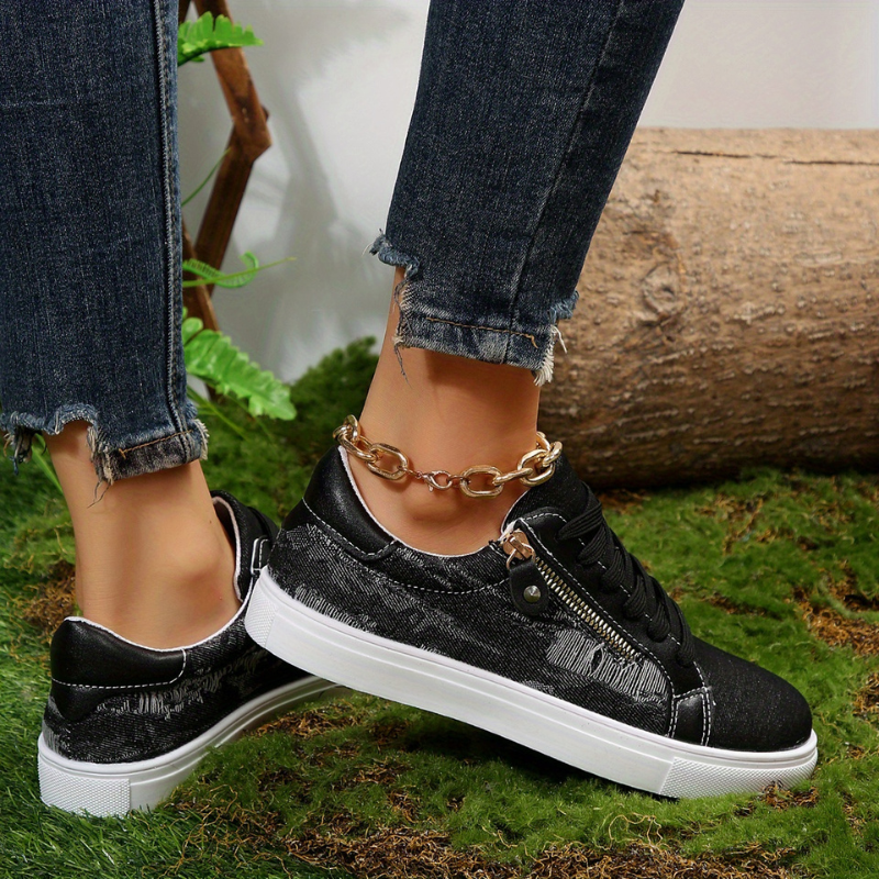 Jade™ | Orthopedische Schoenen met spijkerstof