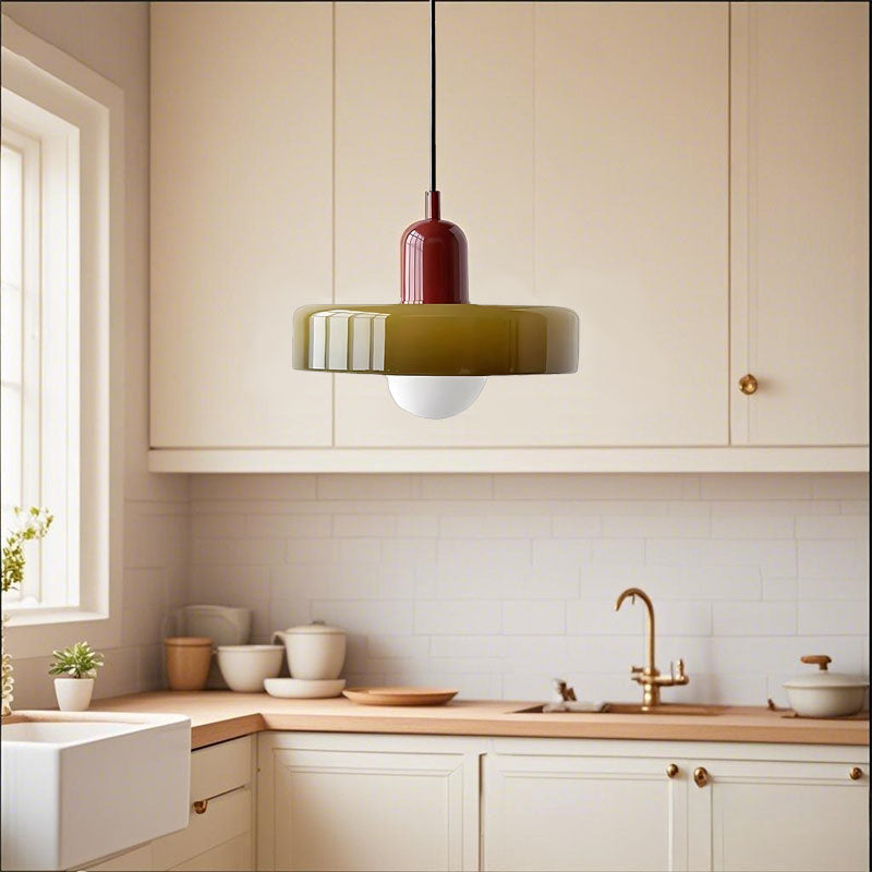 Glarefusion Moderne Bauhaus Glazen LED Hanglamp