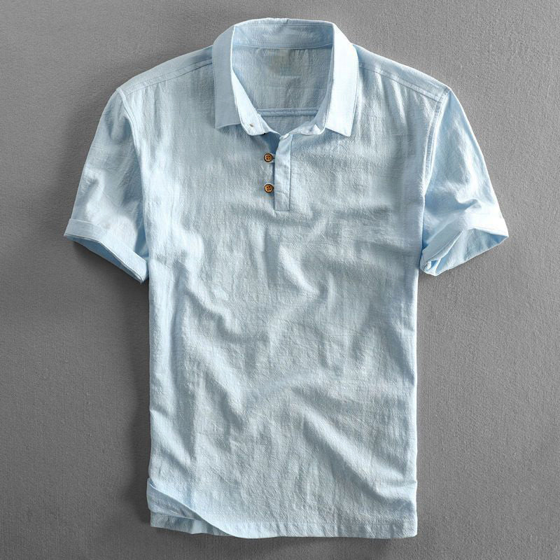 Amalfi Linnen Polo