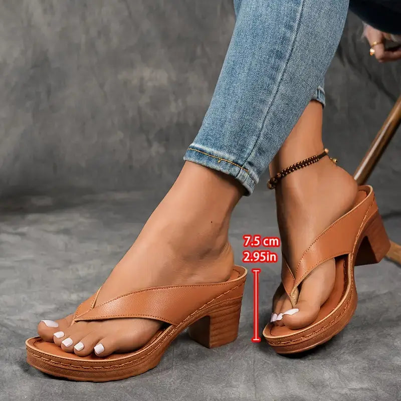 ASCEND™ Orthopedische Slipper met Hak