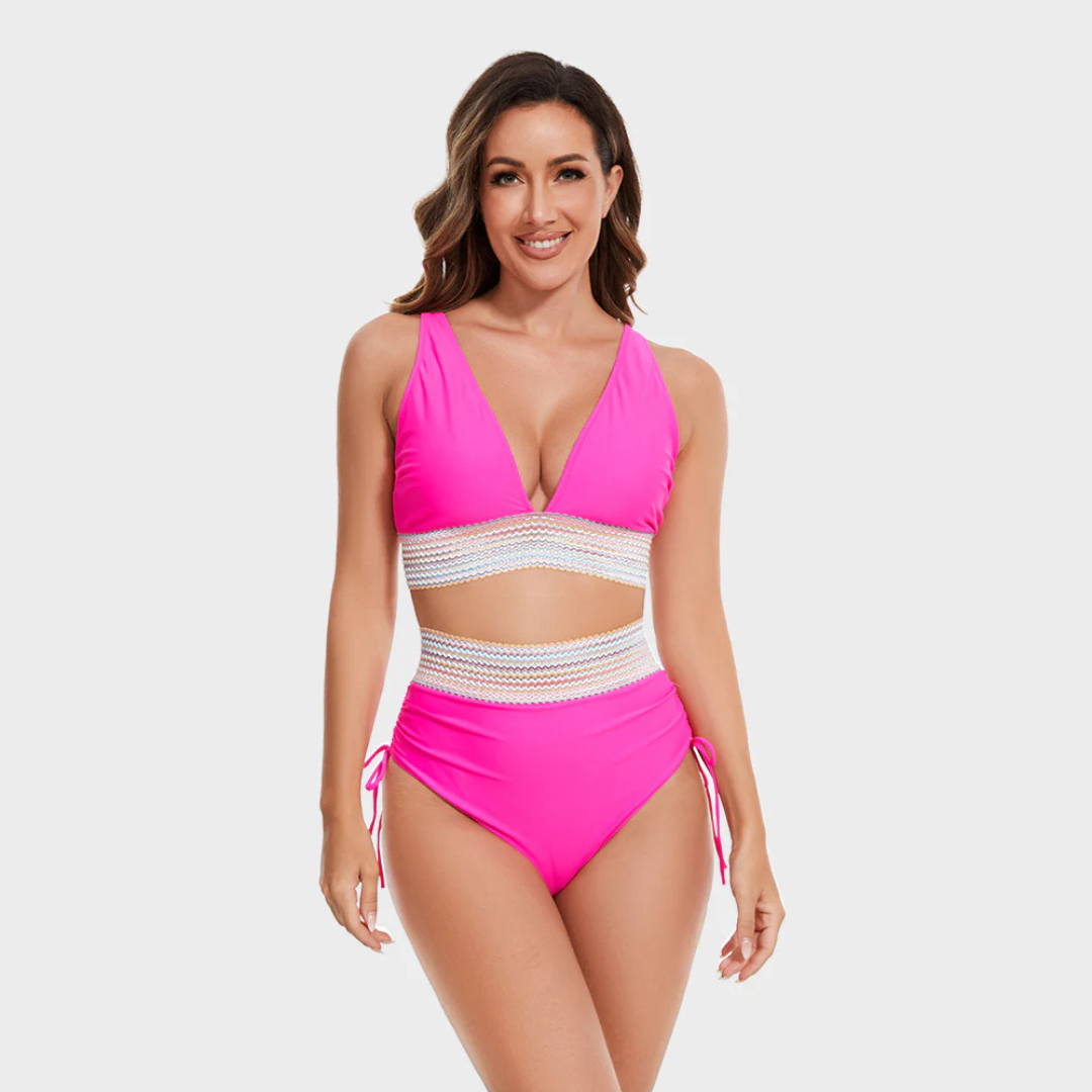 Emma - Hoge Taille Bikini Set