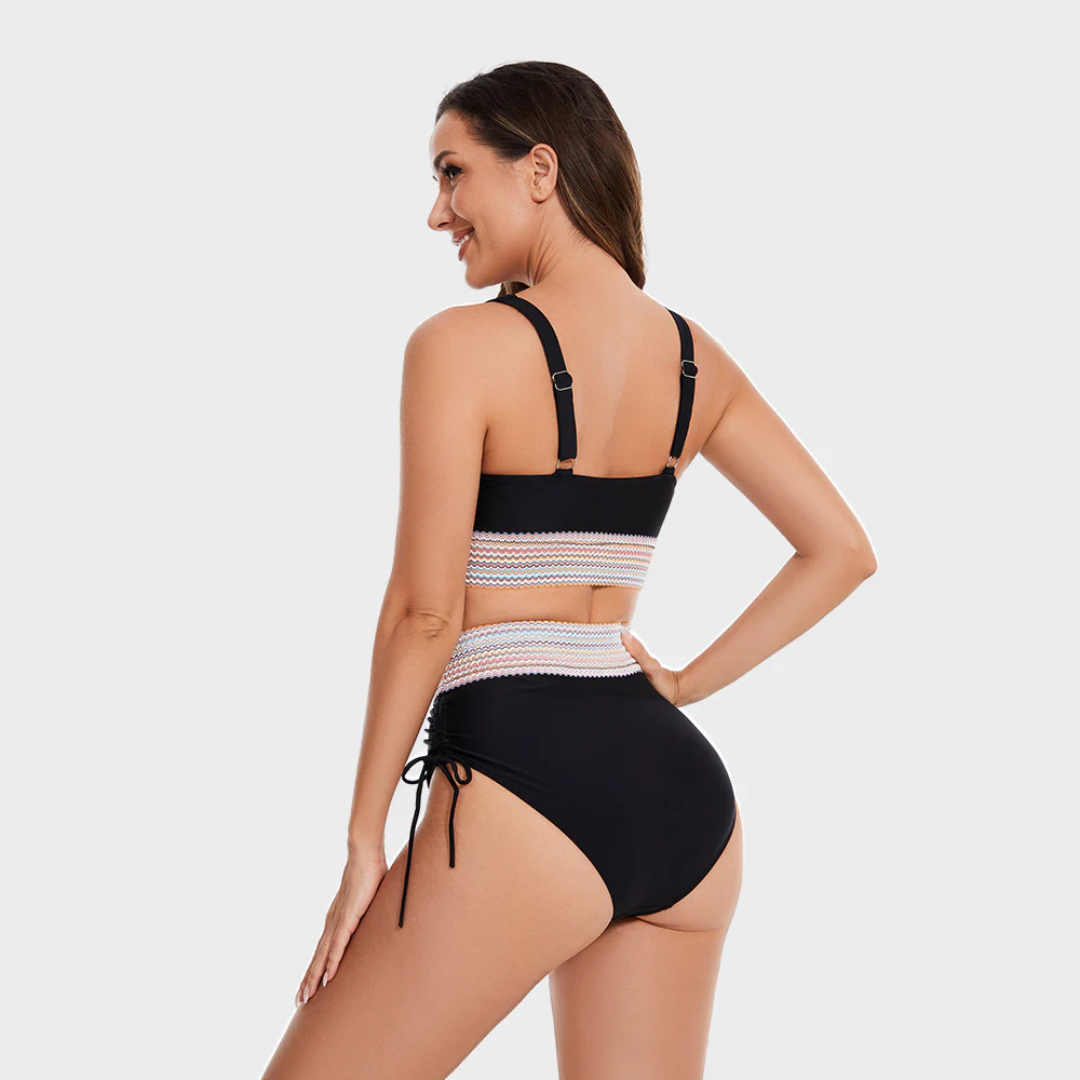 Emma - Hoge Taille Bikini Set