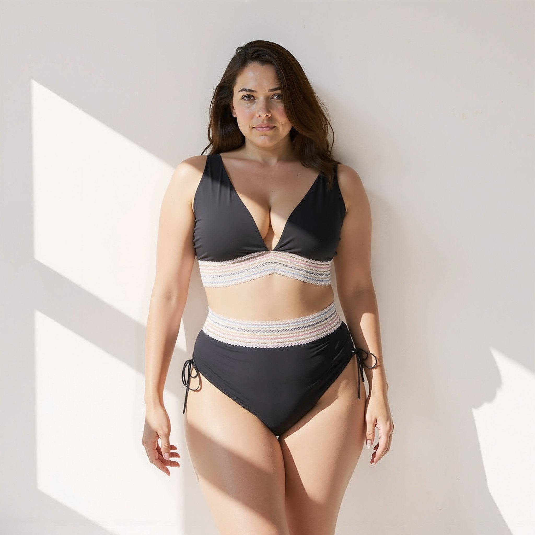 Emma - Hoge Taille Bikini Set