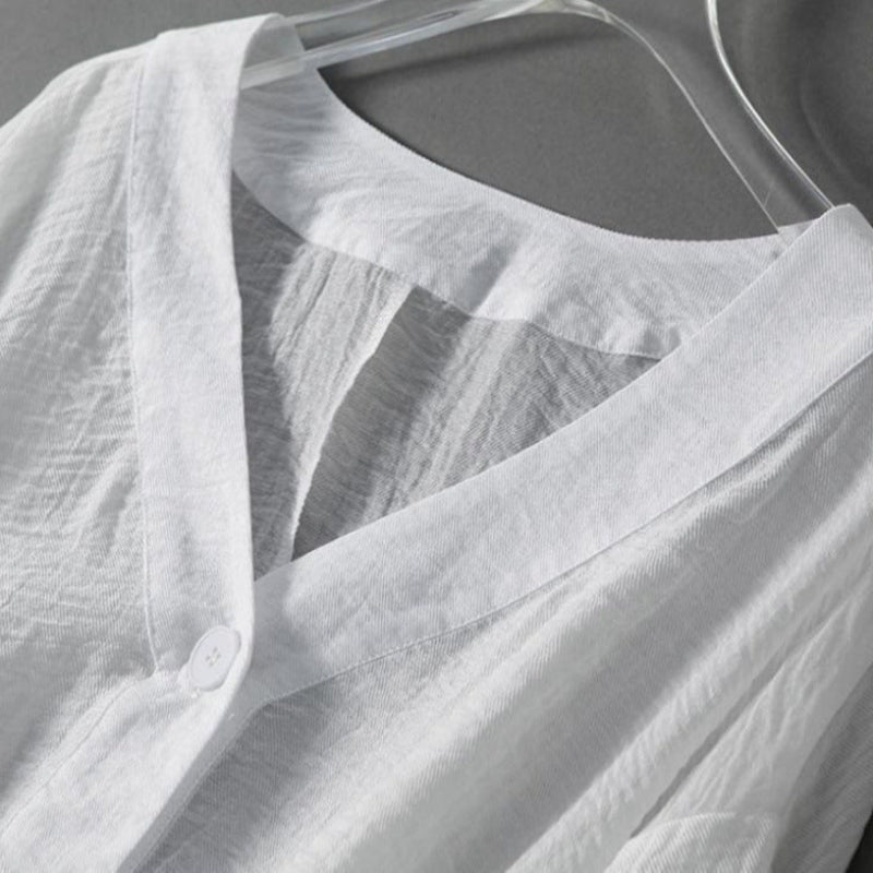 ELLA LINNEN BLOUSE