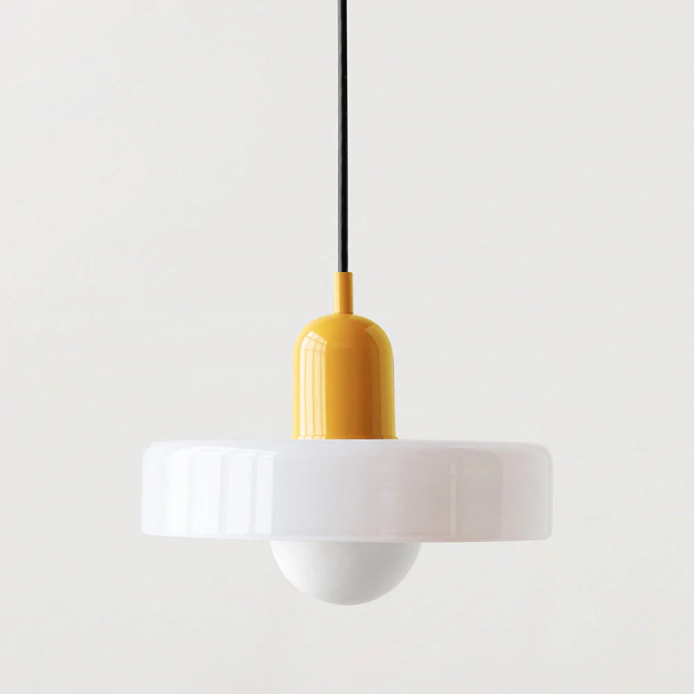 Glarefusion Moderne Bauhaus Glazen LED Hanglamp