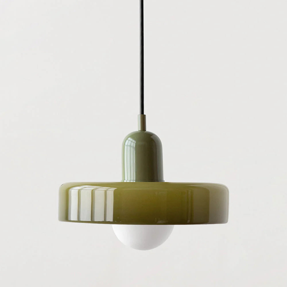 Glarefusion Moderne Bauhaus Glazen LED Hanglamp