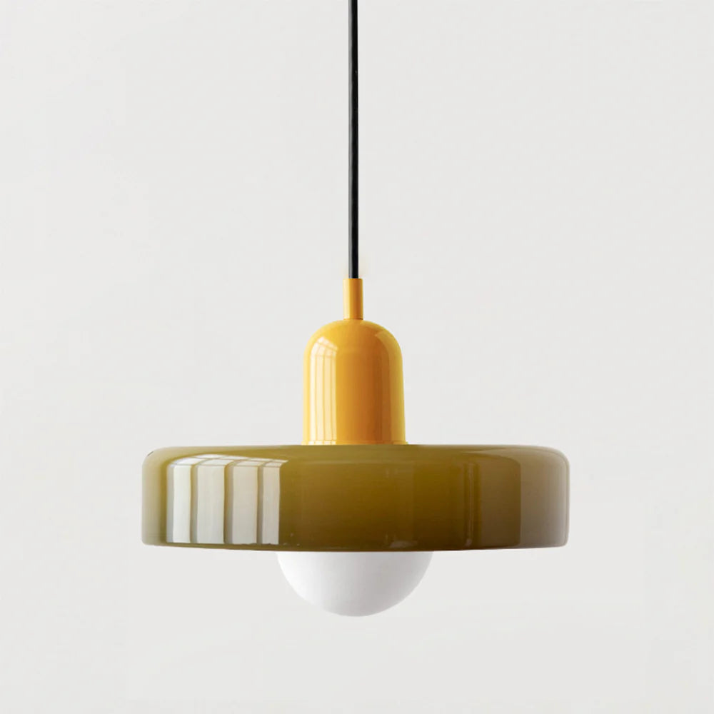 Glarefusion Moderne Bauhaus Glazen LED Hanglamp