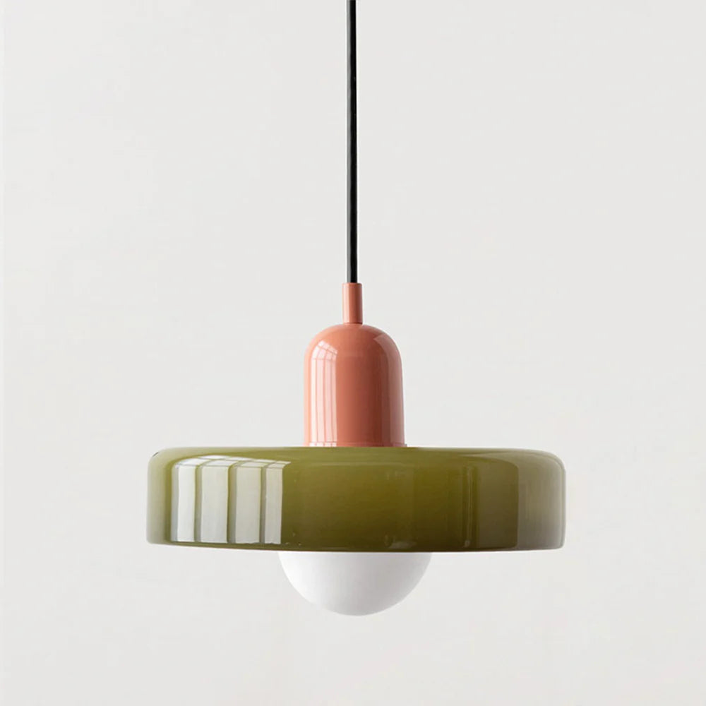 Glarefusion Moderne Bauhaus Glazen LED Hanglamp