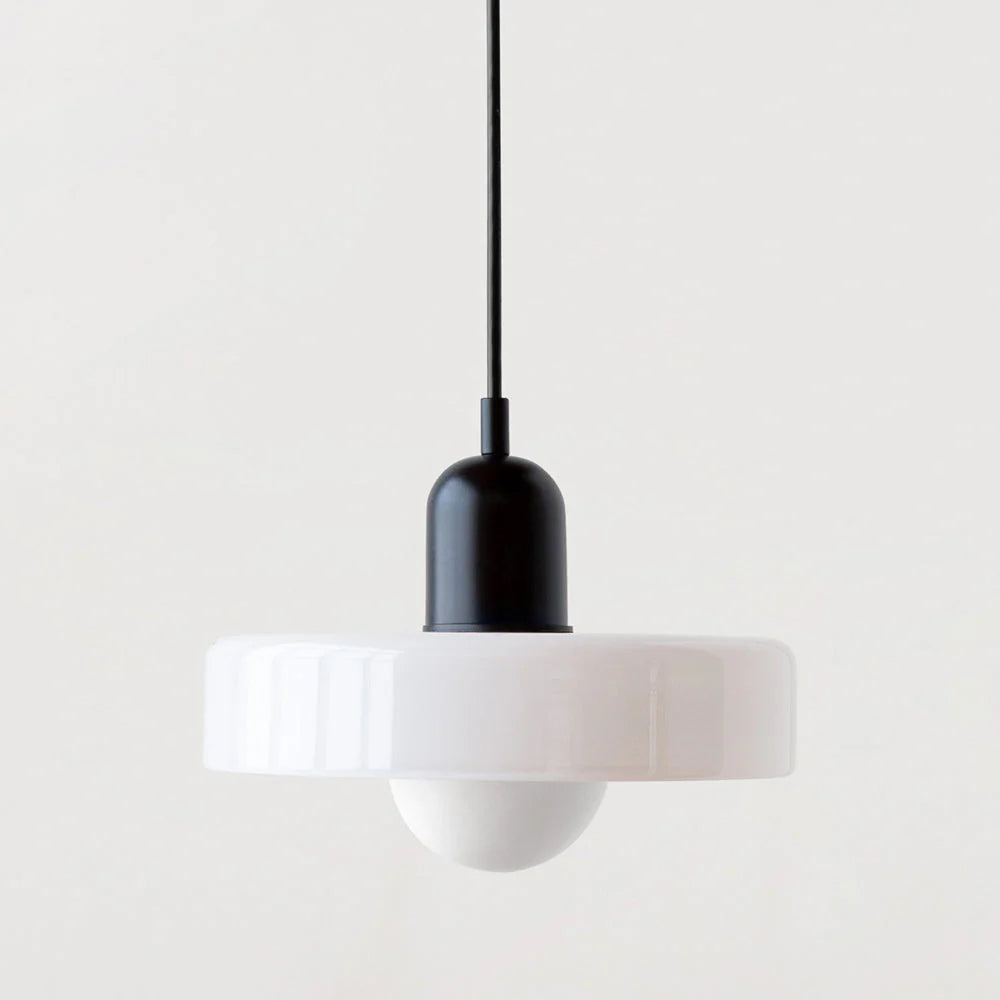 Glarefusion Moderne Bauhaus Glazen LED Hanglamp