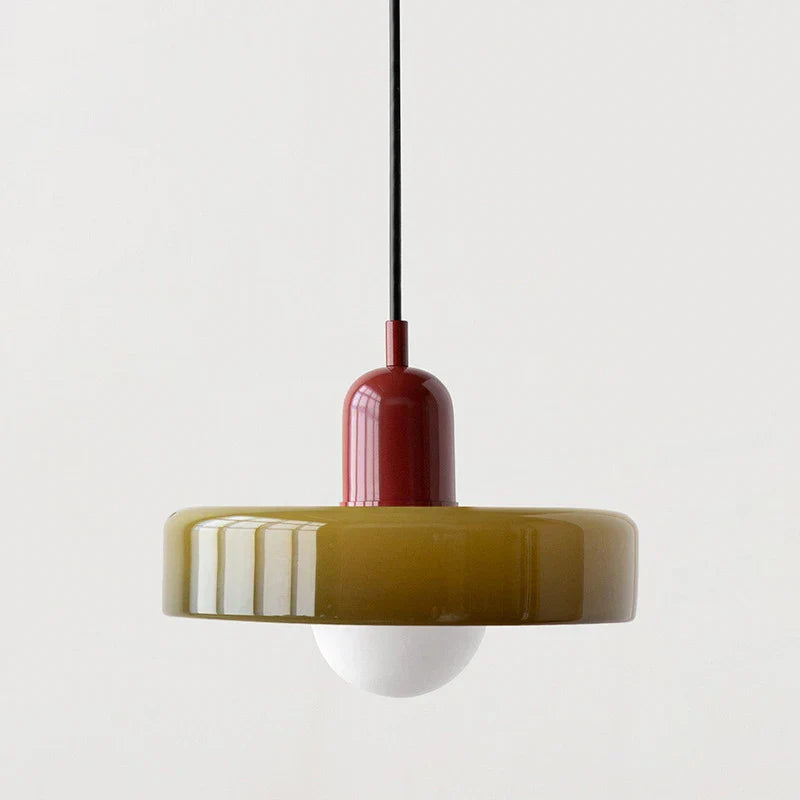 Glarefusion Moderne Bauhaus Glazen LED Hanglamp