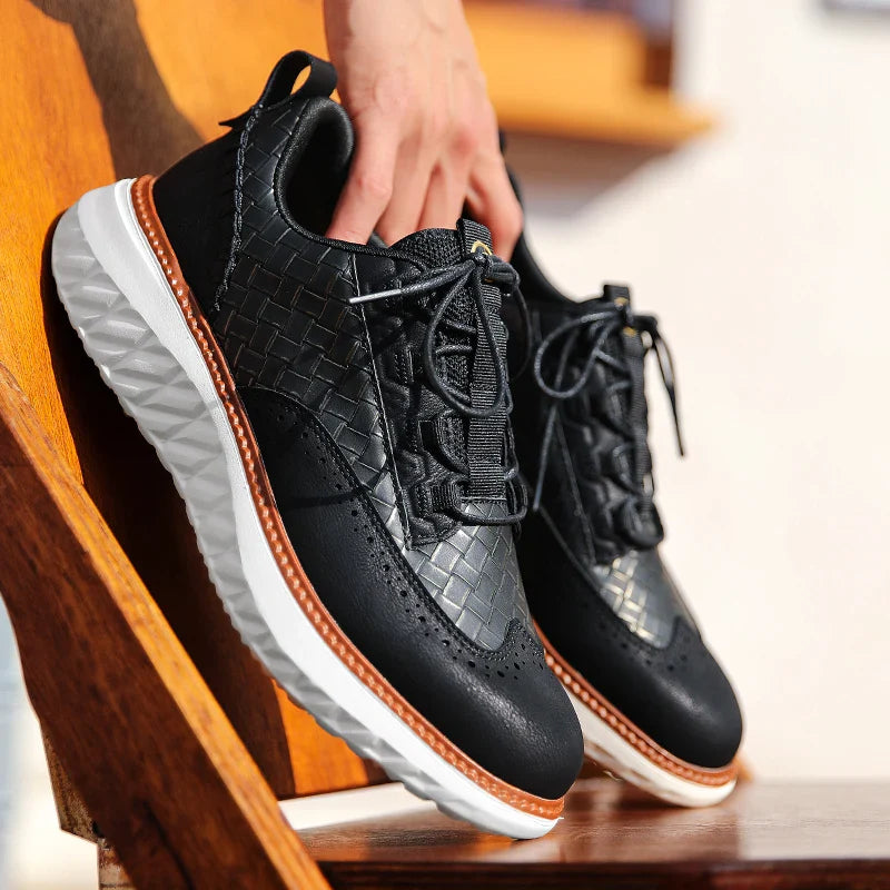 Oxford Ridge Leren Sneakers