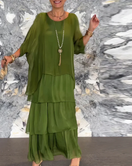 Paige - Vloeiende Maxi Jurk
