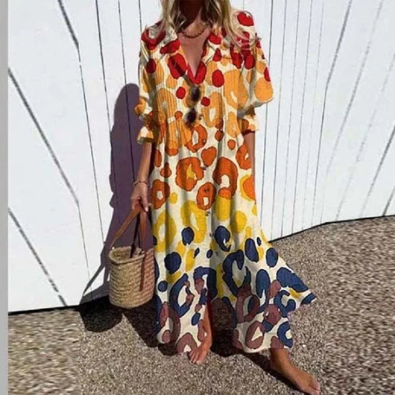 Emma – Flatteuze Boho Jurk