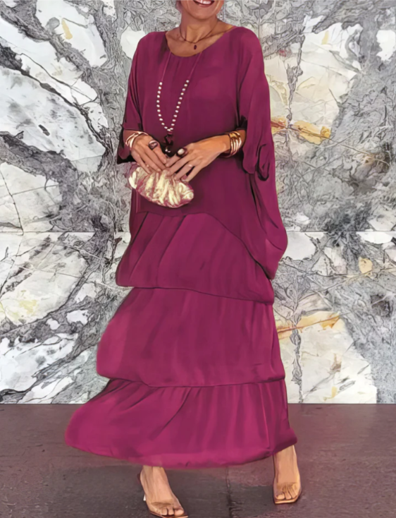 Paige - Vloeiende Maxi Jurk