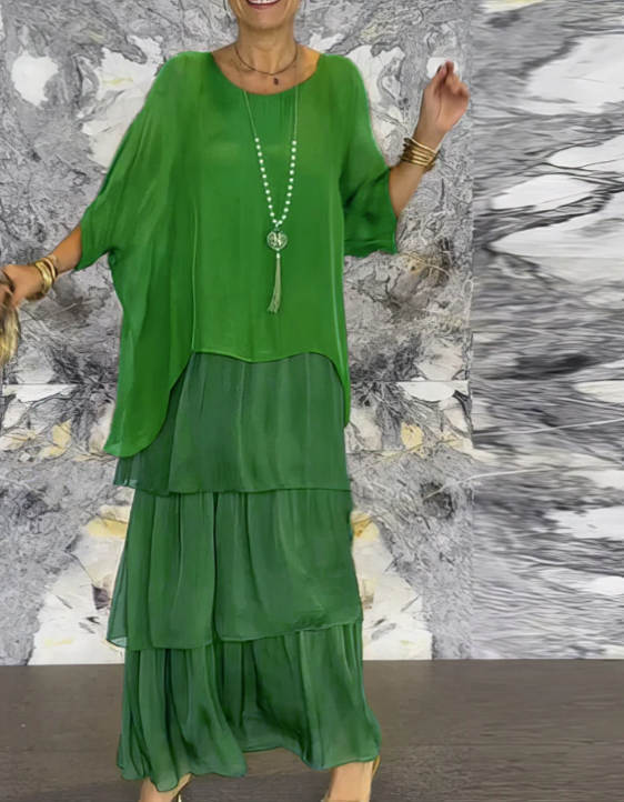 Paige - Vloeiende Maxi Jurk