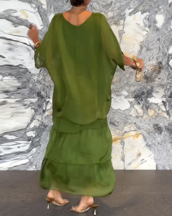 Paige - Vloeiende Maxi Jurk