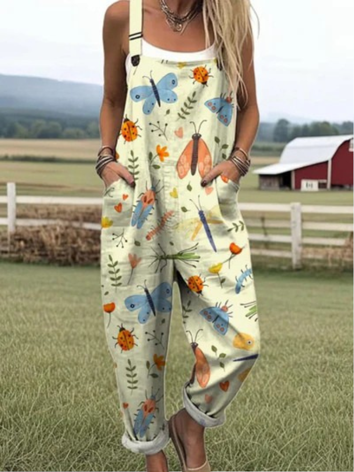 Victoria - Vintage Lente Jumpsuit