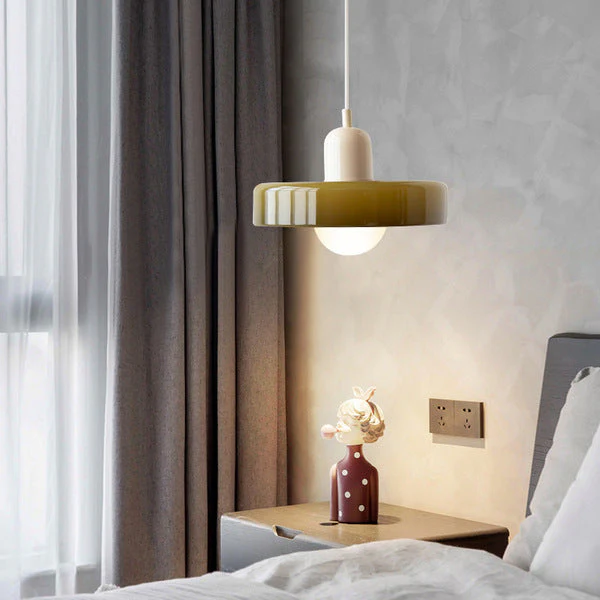 Glarefusion Moderne Bauhaus Glazen LED Hanglamp
