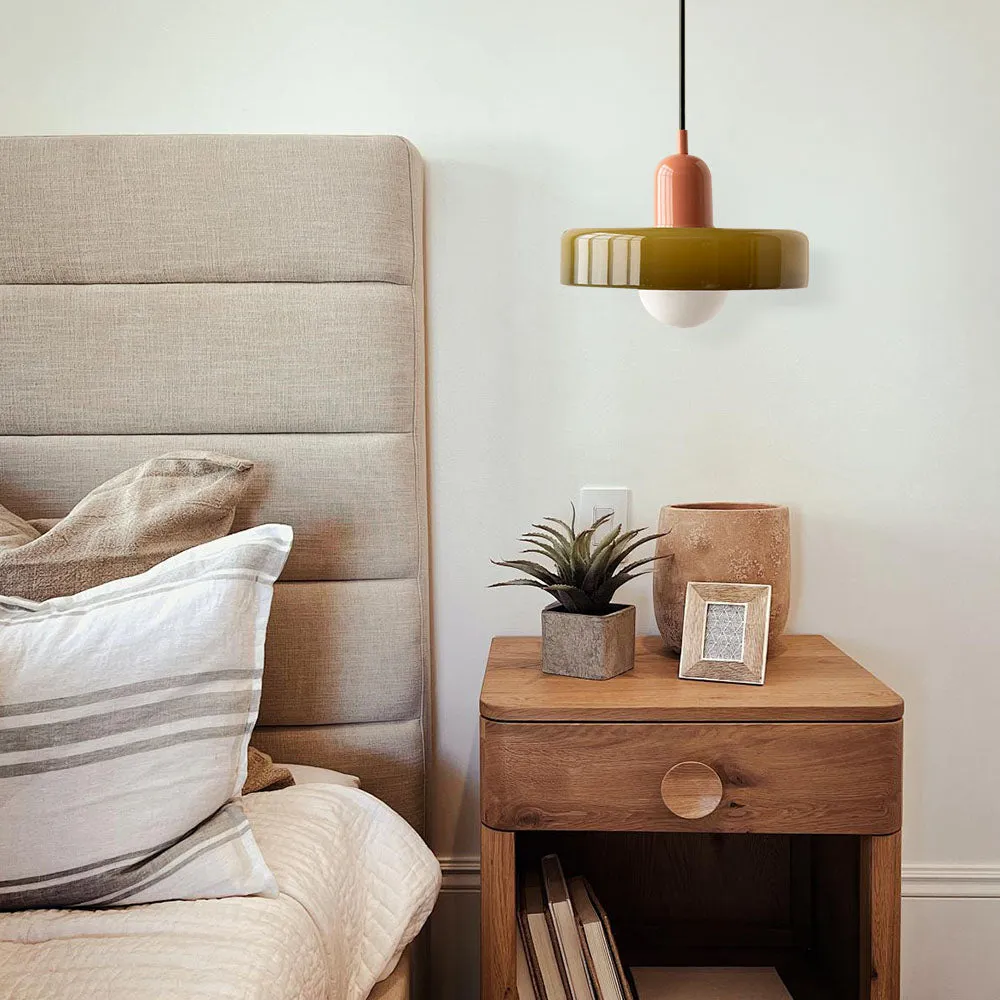 Glarefusion Moderne Bauhaus Glazen LED Hanglamp