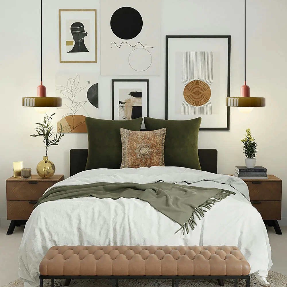 Glarefusion Moderne Bauhaus Glazen LED Hanglamp