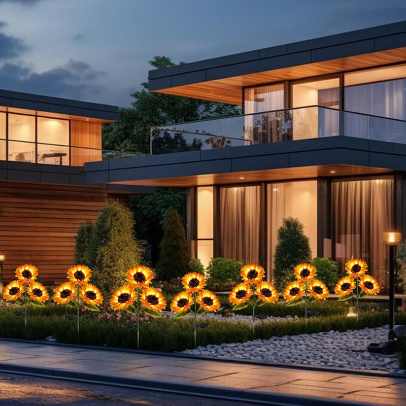 FloralGlow - Zonne-energie LED-zonnebloem tuinverlichting