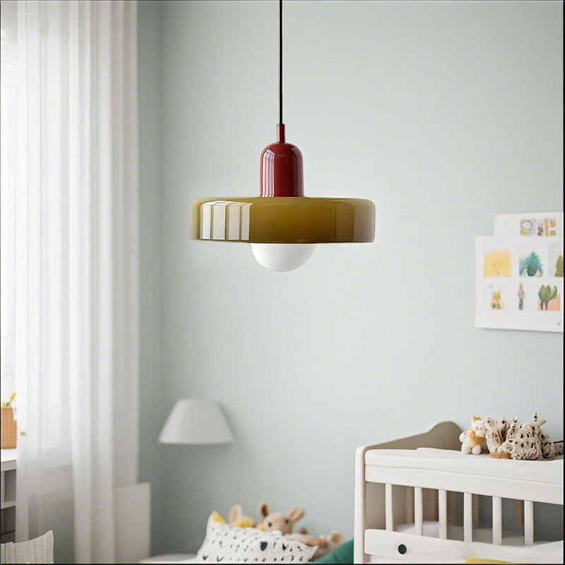 Glarefusion Moderne Bauhaus Glazen LED Hanglamp