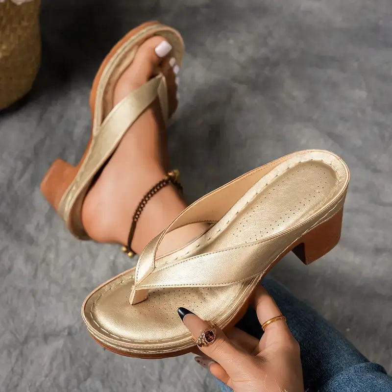 ASCEND™ Orthopedische Slipper met Hak