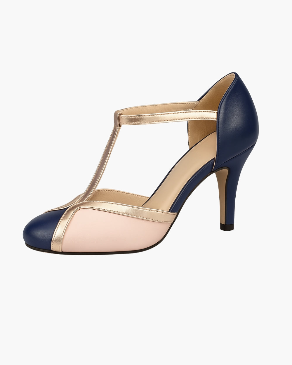 Rosini – Retro sandalen met middelhoge hak