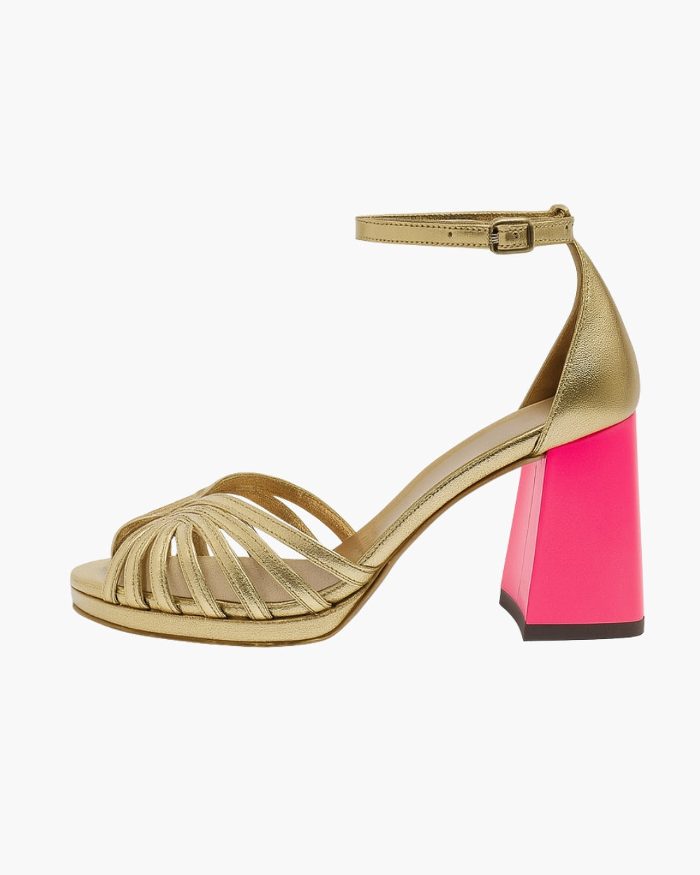 Olvira – Elegante Sandalen met Brede Hak