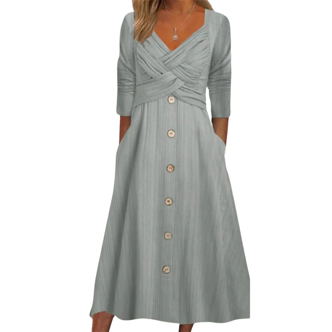 Ella | Elegante Jurk met Buikbedekking