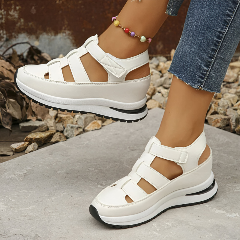 Sigrid™ | Stijlvolle Orthopedische Klittenbandsandalen