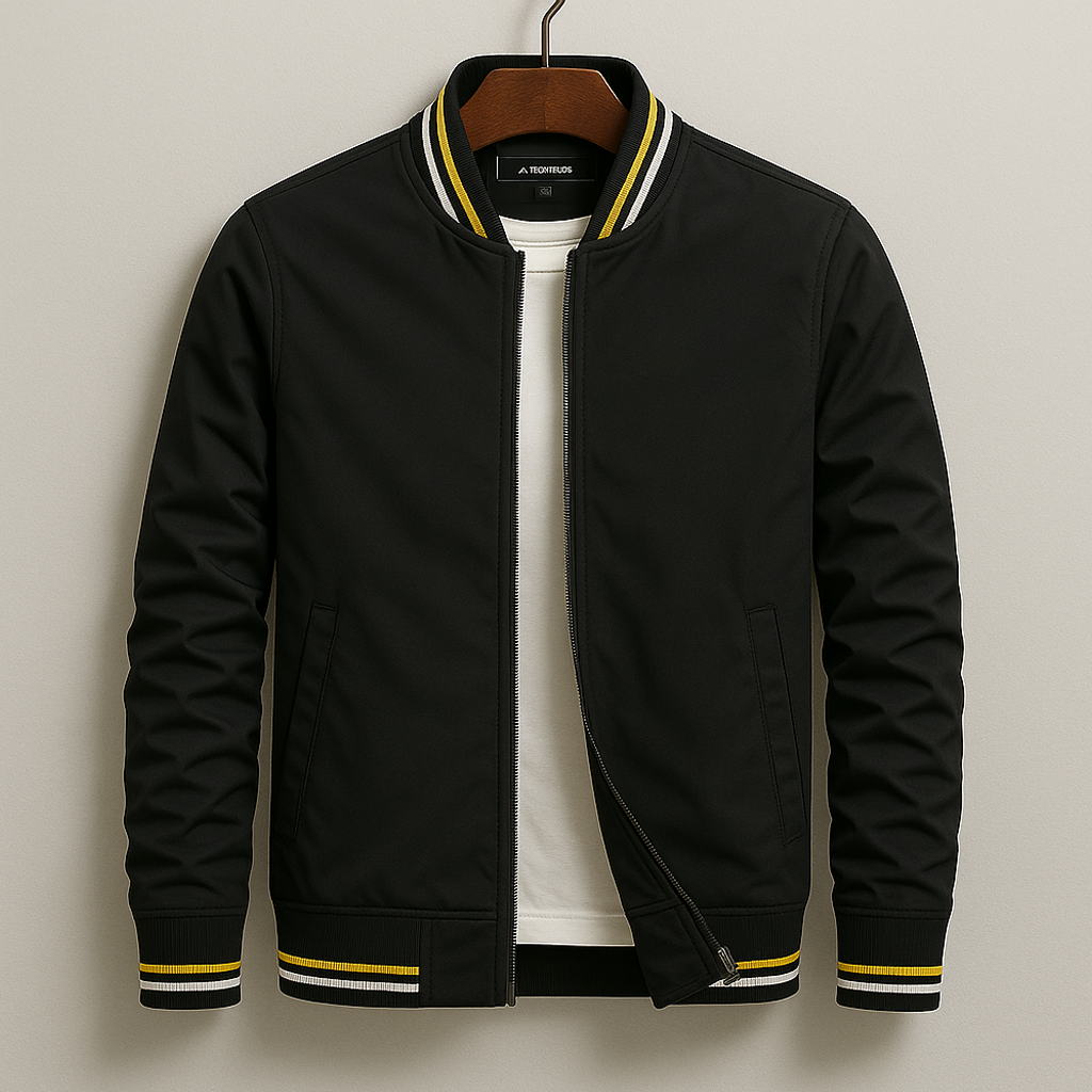 Chez Monsieur™ | Elegante Gestreepte Bomberjack